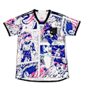 Miniatyrbilde 1 av 3: 2023/24 Japan Jersey Herre 22-23 Hjem Spesialutgave Samurai Sakura Fotballtrøye EE E S