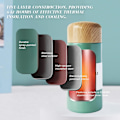 Miniatyrbild 3 av 7: 150ml Liten Termosmugg för Mjölk, Kaffe, Te, Mini Termosmugg för Varma och Kalla Drycker, 304 Rostfritt Stål Liten Vattenflaska, Bärbar Vakuumflaska Green