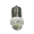 Miniatyrbillede 3 af 5: 3/4,5/6V 0,5W Lommelygte Pære 6000K Hvid LED E10 Fatning 3V