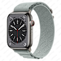 Miniatyrbilde 1 av 5: Alpine Loop-reim for Apple Watch-reim 49 mm 44 mm 40 mm 45 mm 41 mm 42 mm 38 mm 38 40 44 45 mm armbånd Iwatch Ultra Series 7 6 3 Watch 8 38 40 41 mm 38 40 41mm light gray