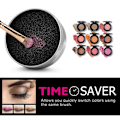 Miniatyrbillede 2 af 7: Make-up børste renser, børste renser, hurtig farveskift