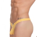 Miniatyrbilde 5 av 5: Herreundertøy Ultra Tynt Pustende Solid Is Silke Sexy Transparent Silke Glatt String M M Red
