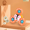 Miniatyrbild 3 av 4: Baby Sugkopp B Spinner Cartoon Leksaker Fidget Spinning Leksaker Fjäril Gåvor[GL]