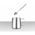 Miniatyrbild 1 av 5: Ljusgjuterihink 1000 ml i rostfritt stål Smältbehållare Vaxbehållare Ljusgjuteri Startutrustning Droppfri hällpip Behållare