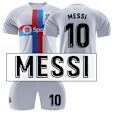 Miniatyrbilde 1 av 10: Barcelona 22-23 Andre borte grå fotballdraktsett nr. 9 Lewandowski 30 Gavi 8 Pedri nr. 21 De Jong Barcelona,2nd away ,No. 10 Messi #24