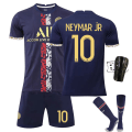Miniatyrbild 4 av 11: 23 Paris träningsguld nr 30 Messi tröja nr 7 Mbappe nr 10 Neymar fotbollströja Size 30 with socks S