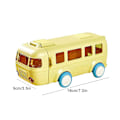 Miniatyrbild 3 av 5: Bärbar vattenflaska i bussform, bilvattenflaska med sugrör, Kawaii bilvattenflaska med sugrör Yellow