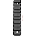 Miniatyrbild 4 av 5: Picatinny Mlok metallräls M-Lok - 9-spårigt rälsset 3/5/9/11 spår P