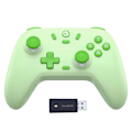 Miniatyrbilde 1 av 7: 2.4g Trådløs Kontroller for Windows PC, iPhone, Android, Switch & Steam, Bluetooth Kontroller  Hall Effect Trigger,Turbo,Rumble Vibrasjon (Grønn) Green