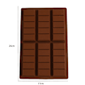 Miniatyrbild 3 av 3: 2-pack chokladformar, silikonform för choklad B