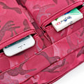 Miniatyrbillede 3 af 5: Damehåndtaske Skuldertaske Trendy Ins All-Match Bærbar Dual-Use Casual Taske Rose Red camo