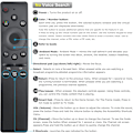 Miniatyrbilde 7 av 9: 【2-pakning】 for Samsung Smart TV Fjernkontroll Erstatning, Universell for Alle Samsung TV-er