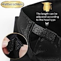 Miniatyrbillede 3 af 5: Unisex Graduation Cap, Justerbar Gradueringshue til Graduation University High School Mentor Hat