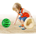 Miniatyrbild 2 av 5: Strandboll Uppblåsbar Poolboll Kul Vatten Flytande Boll Simulering Grön Vattenmelon Uppblåsbar Strandboll