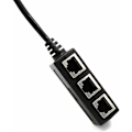 Pikkukuva 2 / 5: RJ45-verkkokaapeli 1-3 portin Ethernet-sovitinverkkokaapelin jakaja
