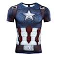 Miniatyrbillede 1 af 5: 3D Spider-Man trykt kortærmet kompression T-shirt til mænd Åndbar Fitness Farve 3 XL Farve 3 Color 3 XL