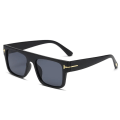 Pikkukuva 1 / 7: 2024 Vintage Retro Aurinkolasit Miehille Ja Naisille TOM F Aurinkolasit UV400 Miehet Naiset Klassiset Aurinkolasit C2 Square Sunglasses