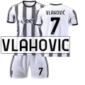Miniatyrbild 1 av 11: Juventus 22-23 Ny Version Nr 7 Hovey Nr 10 Pogba 22 Di Maria 10 Dybala Fotbollströja Set 2223 Juventus No.7 Horwich #28
