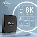 Pikkukuva 2 / 7: 4 Gt 64 Gt X96 Max Plus Ultra TV-laatikko Android 11 Amlogic S905X4 2,4 Gt/5 Gt Dual WiFi BT4.0 USB3.0 Tukee AV1 H.265 8K 24fps 4K 60fps HDR Set Top Box EU EU 4GB 32GB