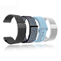 Miniatyrbild 2 av 5: Ny 18mm 20mm 22mm Remmar för Garmin Venu 2S Armband Vivoactive 3 4S 4 Forerunner 245 645 Galaxy Watch 4 Classic 42 46mm Silikon Grå Silicone Grey 18mm
