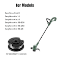 Pikkukuva 2 / 5: 6-pakkauksen F016800569 Trimmer-lanka ja kela Bosch EasyGrassCut 23, 26, 18, 18-230, 18-260, 18-26 -korvaus Black