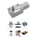 Pikkukuva 4 / 11: JGY370 2 RPM - 375 RPM Suurivääntöinen Nopeudenvaihtaja 6V/12V24V Metallimatohammaspyörämoottori Hidas Nopeus Käännettävä Matohammaspyörämoottori 30 30 12V
