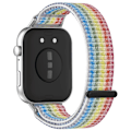 Miniatyrbild 1 av 5: Armband för Huawei Watch Fit 3 - Magiskt Tejp Nylon Mjukt Armband - Regnbåge Flerfärgad Multicolored Style C Huawei Watch Fit 3