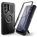 Miniatyrbillede 1 af 6: Tech-Protect Galaxy S25 Cover MagSafe+ Kevlar Sort 100