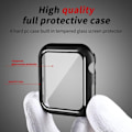 Miniatyrbilde 2 av 5: 2-pakks etui med herdet glassbeskyttelse som er kompatibel med Apple
