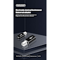 Miniatyrbillede 3 af 5: USB C til USB B adapter (2-pak), kompatibel med printere, MIDI,