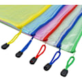 Miniatyrbilde 5 av 5: Plastlommer A4 mappe Dokument Ziplock poser A4 Zip pose