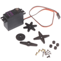 Miniatyrbild 4 av 5: Set MG996R 360° Gear Servo Motor Stort Vridmoment för RC Helikopter