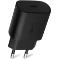 Miniatyrbild 1 av 4: CQBB 25W USB-C snabbladdare för Samsung Galaxy A02s A03s A14 A20e A21 A21s A23 4G-5G - Svart