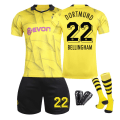 Miniatyrbillede 1 af 6: 23/24 Sæson Dortmund Special Edition Fodboldsæt til Børn/Voksne med sokker og cover 22 BELLINGHAM 22 BELLINGHAM 3XL