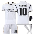 Miniatyrbillede 3 af 11: Real Madrid fodboldtrøje 2023-24 20 Vinicius 10 Modric 9 Benzema nr. 7 Hazard trøjeversion Home No. 20 XXL