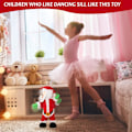 Miniatyrbild 5 av 7: Twerking Tomte - Dansande Elektrisk Julplyschdocka Sjunger Engelska Sånger Jultomte Leksaker för Barn