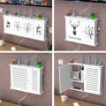 Miniatyrbild 2 av 5: Stor trådlös wifi-router hylla förvaringslådor kabelström plus D
