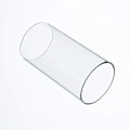 Miniatyrbild 2 av 4: Stor Glaslykta för Orkanljus, Öppen i Båda Ändar, 10 cm Bred x 10 cm Hög Klar Clear 4'' wide x 4'' tall