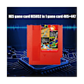Miniatyrbilde 2 av 5: Forever GAMES OF NES 852-i-1 (405+447) Spillkassett for NES-konsoll 1024MBit Flash Chip i bruk - Svart