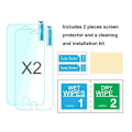 Miniatyrbilde 2 av 4: 2-pakning 2 stk. for Samsung Galaxy Tab A 10.1 (2016) SM-T580 T585 Herdet GLASS Skjermbeskytter Glass Knusesikker Støtsikker