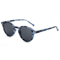 Pikkukuva 1 / 7: 2024 Tyylikkäät pyöreät retro klassiset monityyliset UV 400 polarisoidut tukkuhinnat Aurinkolasit miehille ja naisille mukautettu logo C16 DEMI BLUE/GREY Polarized HD Shades