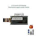 Miniatyrbillede 4 af 4: Edilkamin 2,13 tommer LCD-skærm termostat reparationsskærm Matrix Opm021b1 Opm021a2 Bucket-e0213a22