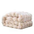 Miniatyrbillede 5 af 5: Flannel Sofa Tæppe Toscana Bubble Tæppe, Afslappet Lur Tæppe Tæppe Dække Tæppe, Varmt og Blødt, Tre Størrelser 100*160cm