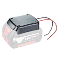 Miniatyrbillede 2 af 5: Power Wheels Adapter til Bosch 18v Lithium Batteri Bat609 Bat618g Batteri Adapter Dock Strømforbindelse til Bosch 18v Konverter