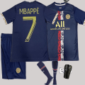 Miniatyrbild 7 av 11: 22-23 Paris special edition fotbollsträningsdräkt 30 Messi nr 7 Mbappe nr 10 Neymar fotbollströjeset Paris Special Edition No. 30 2XL#