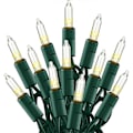 Miniatyrbillede 1 af 5: Julemini-lysstreng, 50 LED-lysstreng med UL-certificering White