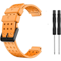 Miniatyrbillede 1 af 5: Reservedele silikone armbånd til Garmin Approach S20 ure med værktøjssæt orange