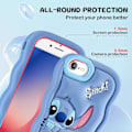 Miniatyrbild 4 av 5: Passar Iphone 8/7/6s/6/se 2022/se 2020 Mobilskal Tecknad 3d Karaktär Design Mobilskal För Tonåringar Coolt Silikon Mjukt Skyddande C