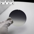 Miniatyrbillede 5 af 6: EXIA E10B Solbriller Linse Grå Gradient Farve UV400 SHMC AR Blå Basekurve 2 CR39 Resin Linse
