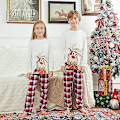 Miniatyrbild 3 av 5: Familj Julpyjamas Matchande Set Semester Xmas Nattkläder Set 4T